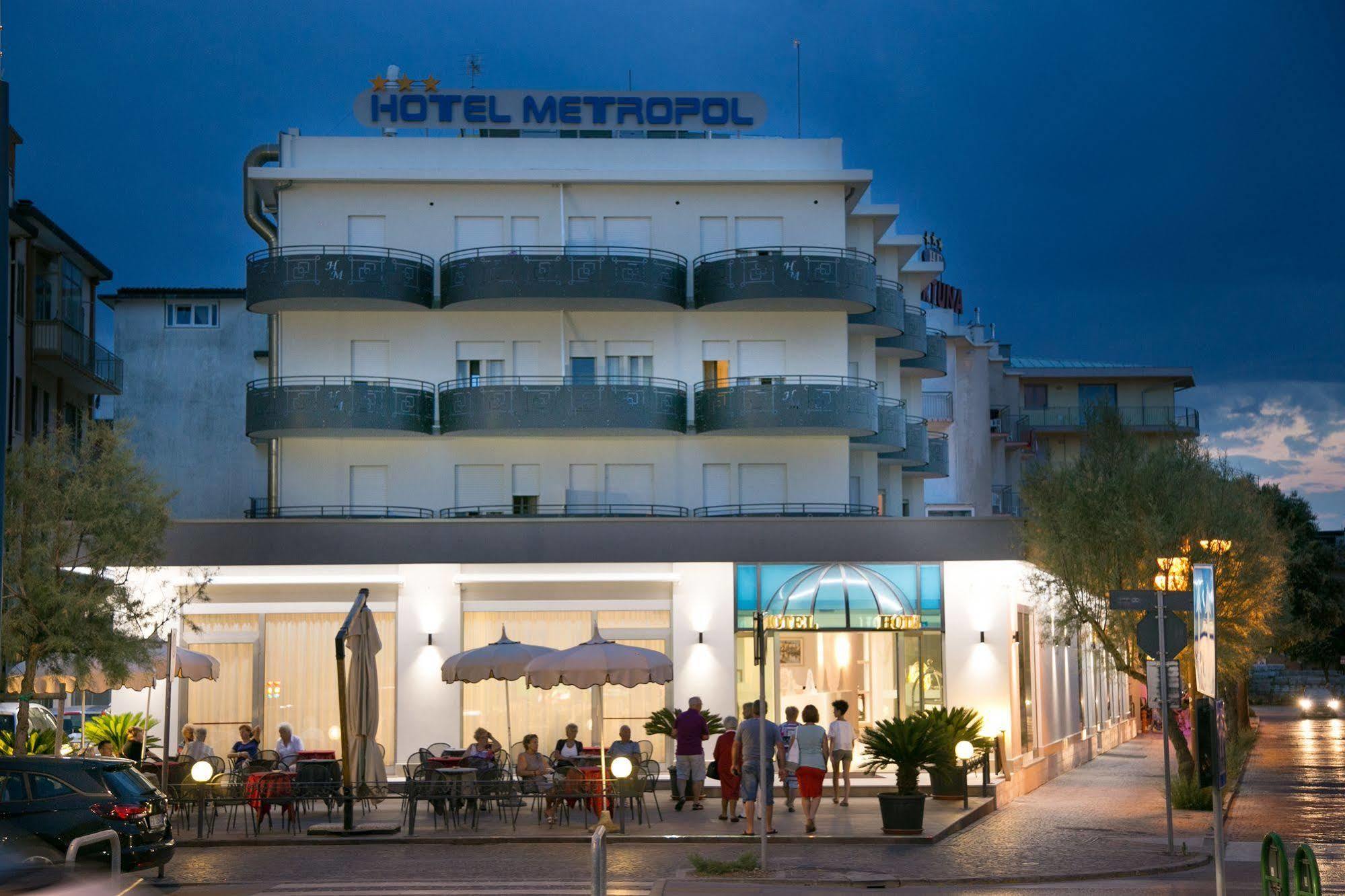 Hotel Metropol Sottomarina Exterior foto